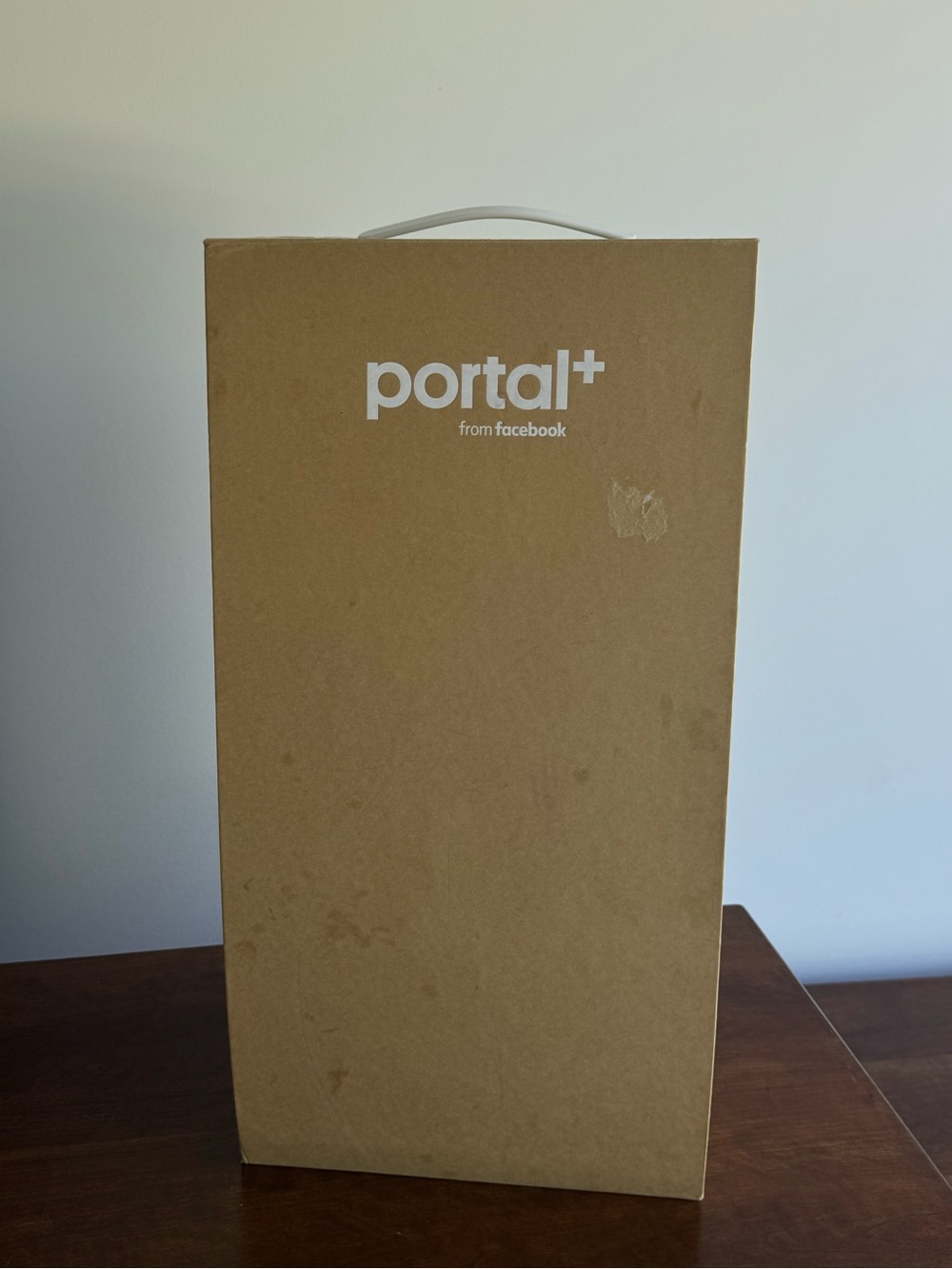 Facebook Portal+ from Facebook Smart Display in Brown Box - 15.9" screen